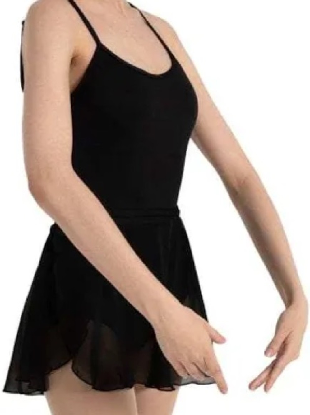 Capezio Black Ballet Wrap Dance Women’s Skirt. Size M/L.